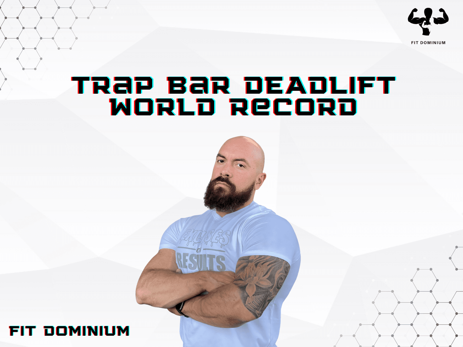 trap bar deadlift world record
