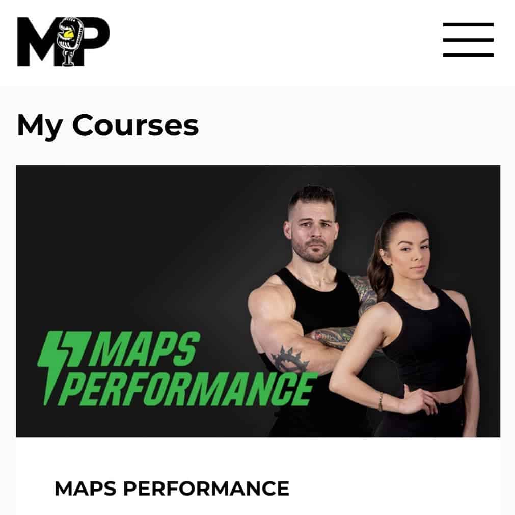 maps performance program