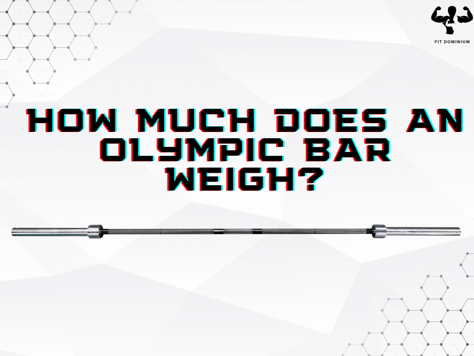 how much does an olympic bar weigh