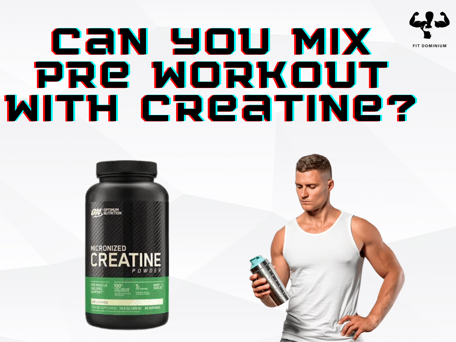 can you mix pre workout with creatine