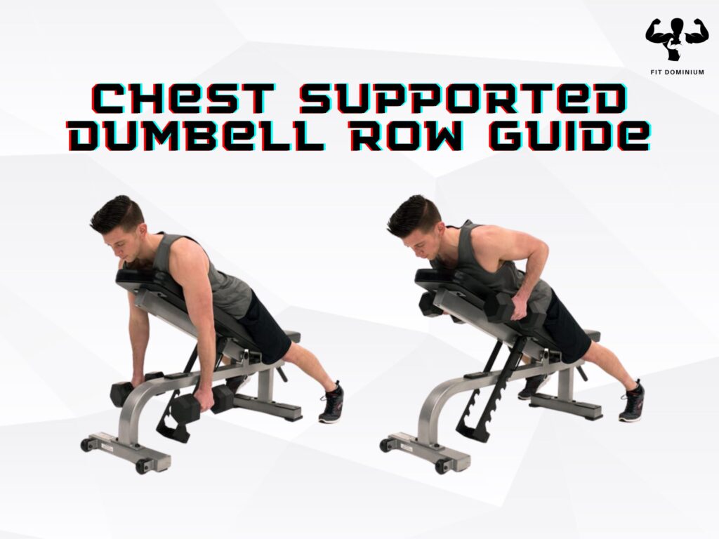 chest supported dumbbell row