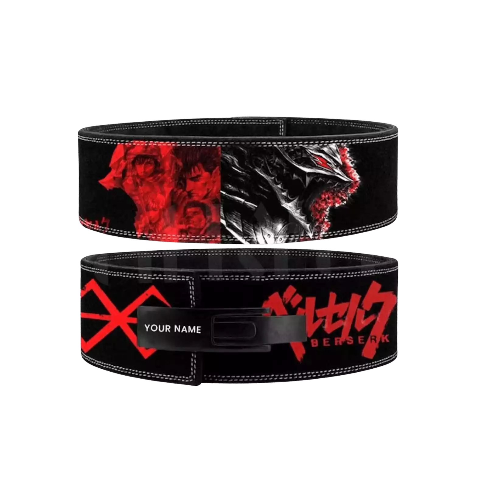 Berserk Red/Black Weightlifting Belt