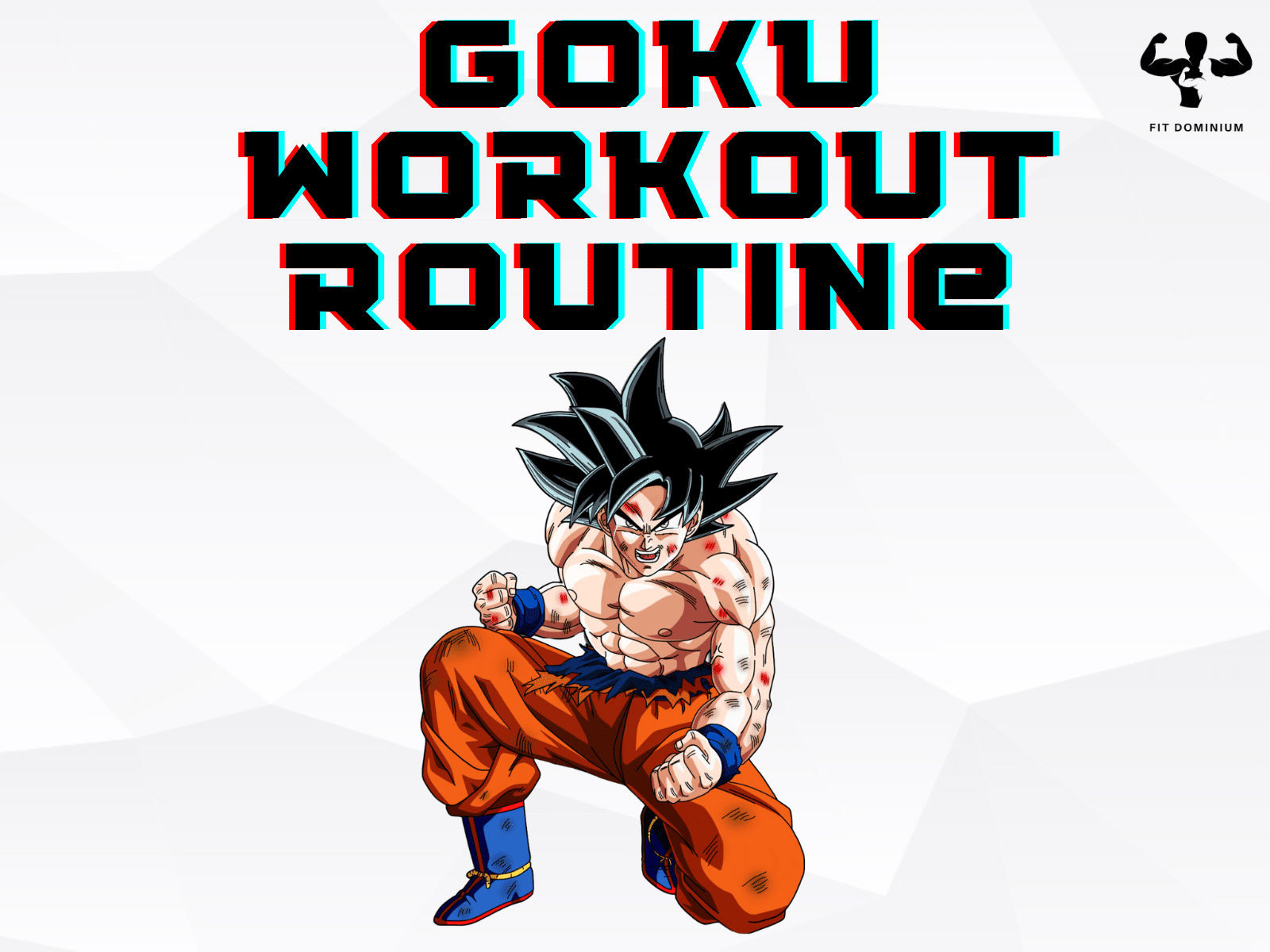goku workout routine