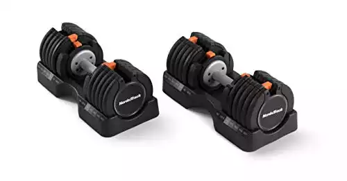 NordicTrack 55 lb Select-a-Weight Dumbbell Pair