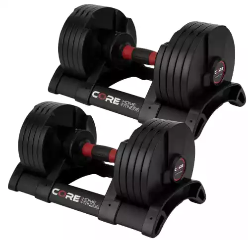 Core Fitness® Adjustable Dumbbells