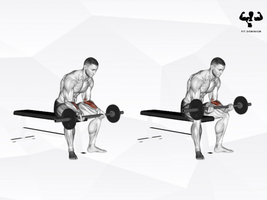 how to do barbell wrist curls