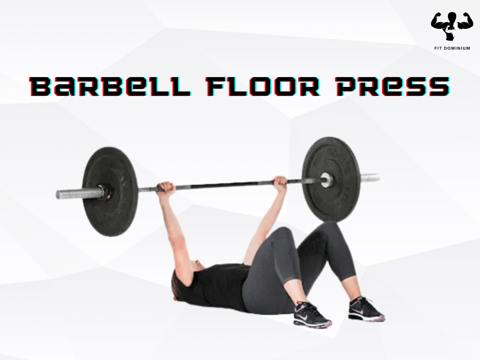 barbell floor press
