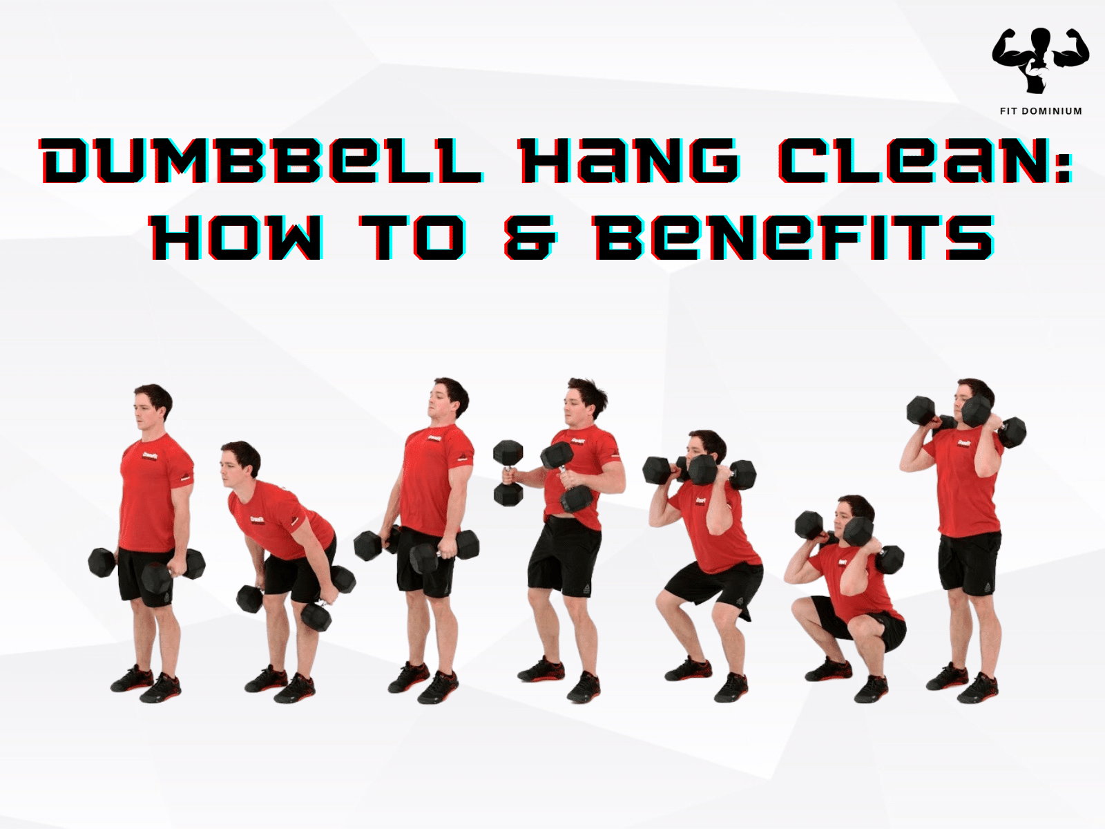 dumbbell hang and clean