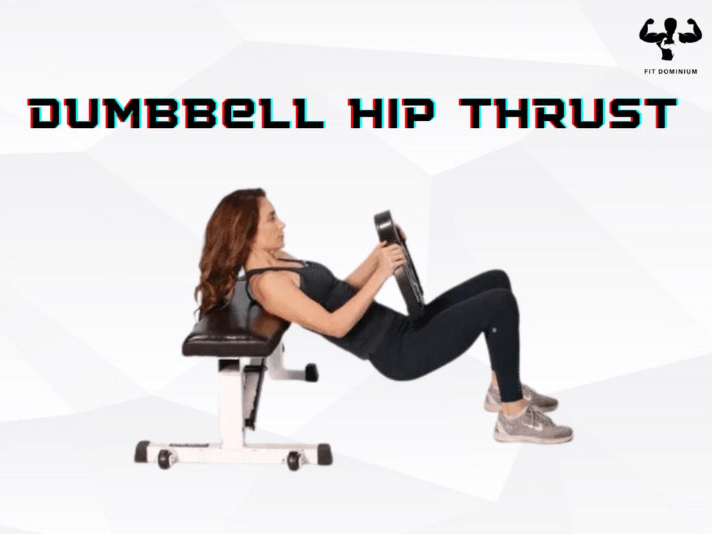 dumbbell hip thrust