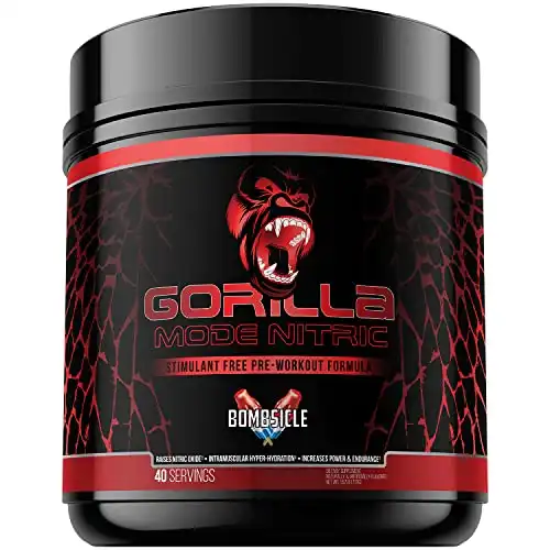 Gorilla Mode Nitric Stimulant Free Pre-Workout